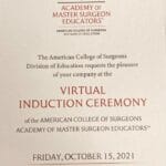 Ο Δρ. Κωνσταντίνος Κωνσταντινίδης, MD, PhD, FACS, εξελέγη τακτικό μέλος του Academy of Master Surgeon Educators™ του Αμερικανικού Κολλεγίου Χειρουργών