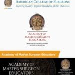 Ο Δρ. Κωνσταντίνος Κωνσταντινίδης, MD, PhD, FACS, εξελέγη τακτικό μέλος του Academy of Master Surgeon Educators™ του Αμερικανικού Κολλεγίου Χειρουργών